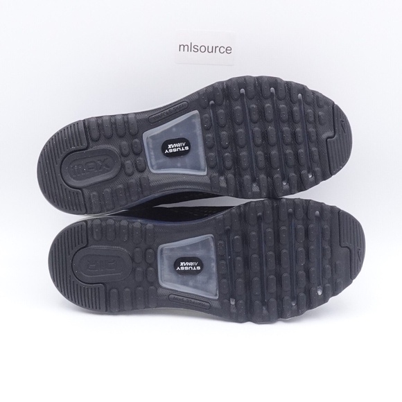 NEW Nike Air Max 2013 Stüssy Sneakers DO2461-001 Black/White - Picture 8 of 8